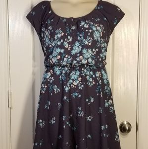 Blue/purple flower dress